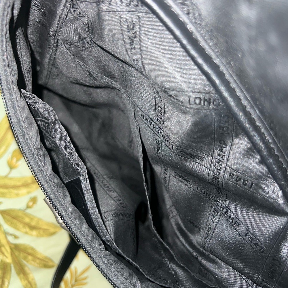 LONGCHAMP Black Backpack Purse - Picture 6 of 11